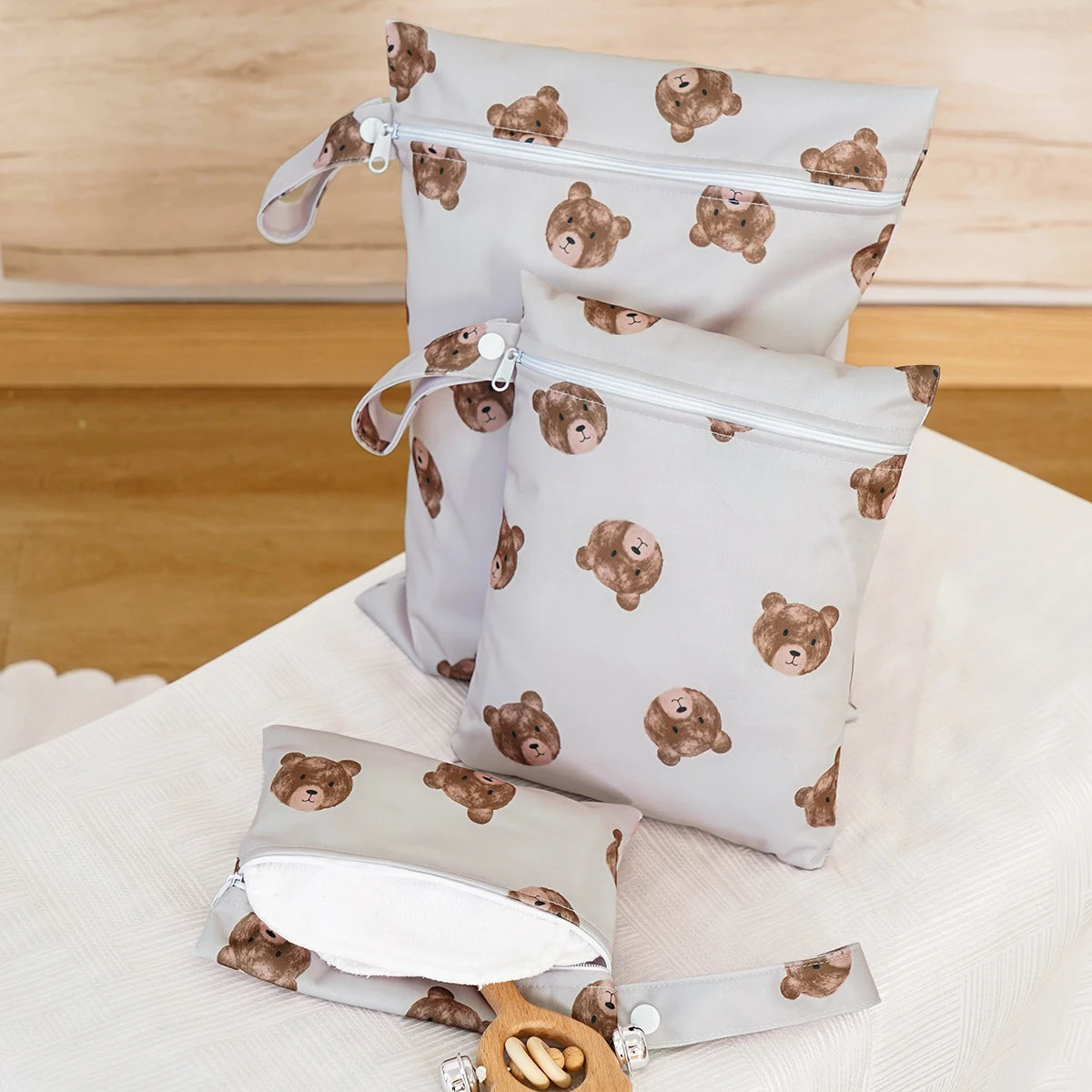 3er-Set Wet/Dry Bags – Die smarte Lösung für nasse Momente